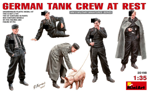 MiniArt 35198 German Tank Crew at rest scale 1/35 