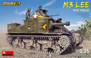 MiniArt 35209 Czołg M3 Lee z wnętrzem model 1-35