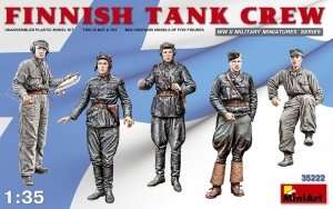 Finnish Tank Crew in scale 1-35 MiniArt 35222