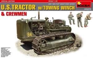 MiniArt 35225 U.S. Tractor w/Towing Winch Crewmen