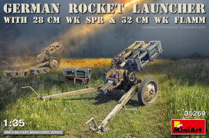 MiniArt 35269 German Rocket Launcher with 28 cm WK SPR & 32 cm WK FLAMM