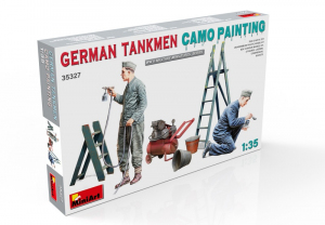 MiniArt 35327 Figurki 1-35 niemieccy czołgiści podczas malowania