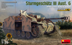 MiniArt 35338 Sturmgeschutz III Ausf.G model z wnętrzem 1-35