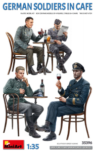 MiniArt 35396 German Soldiers in Cafe scale 1/35