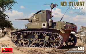 MiniArt 35412 M3 Stuart Early Prod. scale 1/35