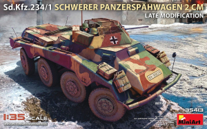 MiniArt 35413 Sd.Kfz.234/1 Schwerer Panzerspahwagen 2 cm Late Modification 1/35