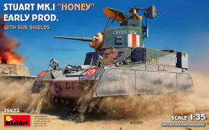 MiniArt 35423 Stuart Mk.I Honey Early Production with Sun Shields 1/35 