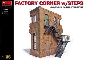 MiniArt 35544 Factory Corner With Steps