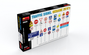MiniArt 35635 Znaki drogowe Ukraina 2010 skala 1/35 