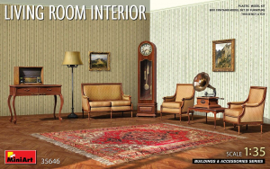 MiniArt 35646 Living Room Interior scale 1/35