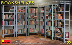 MiniArt 35654 Bookshelves scale 1/35