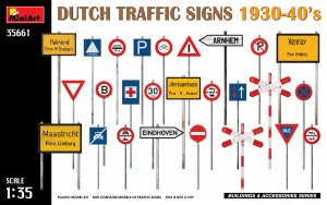 MiniArt 35661 Dutch Traffic Signs 1930-40's scale 1/35 