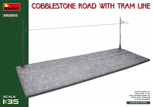 MiniArt 36065 Cobblestone Road With Tram Line scale 1/35