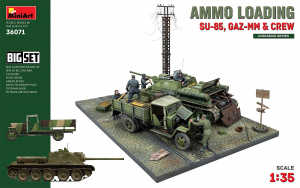 MiniArt 36071 Diorama Ammo Loading (SU-85, GAZ-MM & Crew) 1/35