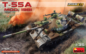 MiniArt 37020 T-55A Mod.1981 w/interior scale 1/35