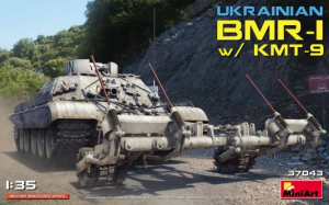 MiniArt 37043 Ukrainian BMR-1 w/KMT-9 scale 1/35 