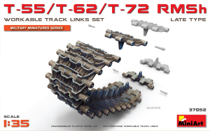 MiniArt 37052 T-55/T-62/T-72 RMSh Workable Track Links Set Late Type 1/35