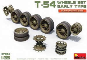 MiniArt 37054 T-54 Wheels Set Early Type 1/35