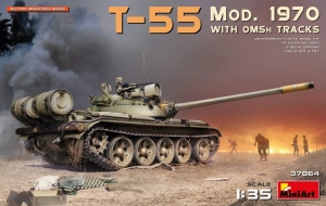 T-55 Mod. 1970 with OMSh Tracks model MiniArt 37064 