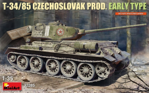 MiniArt 37085 Czołg T-34/85 Czechosłowacka produkcja 