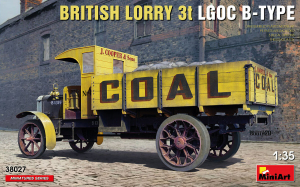 MiniArt 38027 British Lorry 3T LGOC B-Type 1/35 