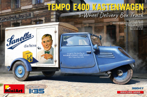MiniArt 38047 Tempo E400 Kastenwagen 3-wheel DBT 1/35 