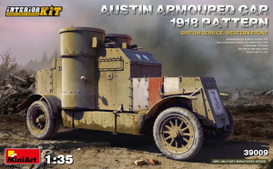 MiniArt 39009 Samochód pancerny Austin 1918 Pattern z wnętrzem
