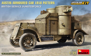 MiniArt 39023 Austin Armoured Car 1918 Pattern British Service Dunsterforce Interior Kit 1/35