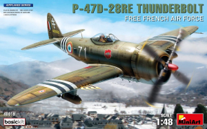 MiniArt 48015 P-47D-28RE Thunderbolt (Free French Air Force) - Basic Kit