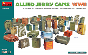 MiniArt 49003 Allied Jerry Cans WWII 1/48