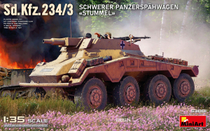 MiniArt 53001 Sd.Kfz.234/3 Schwerer Panzerspahwagen Stummell 1/35 