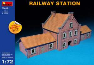 MiniArt 72015 Stacja kolejowa model 1-72