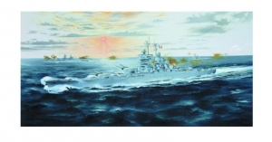 Model pancernika Jean Bart (1955) Trumpeter 05752