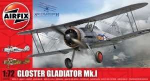 Model samolotu Gloster Gladiator Mk.I Airfix 02052