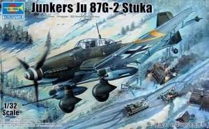 Model samolotu Junkers Ju-87G-2 Stuka Trumpeter 03218