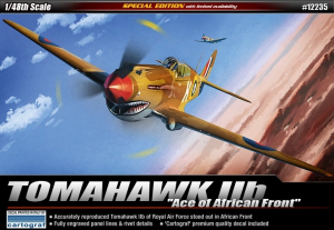 Model Academy 12235 P-40C Tomahawk IIB 1:48