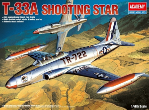 Model Academy 12284 T-33A Shooting Star 1:48