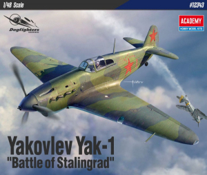 Model Academy 12343 Yakovlev Yak-1 Battle of the Stalingrad - 1:48 