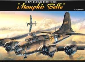 Model Academy 12495 bombowiec B-17F Memphis Belle