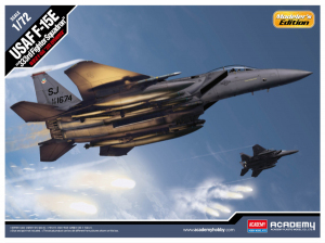 Model Academy 12550 F-15E USAF 333th Fighter Sq 1:72