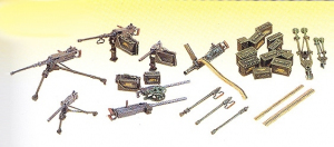 Model Academy 13262 U.S. Machine Gun Set 1:35 