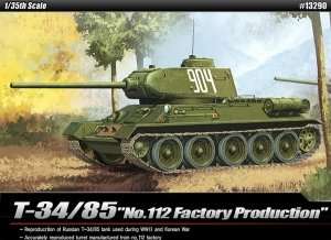 Model Academy 13290 czołg T34/85 No.112