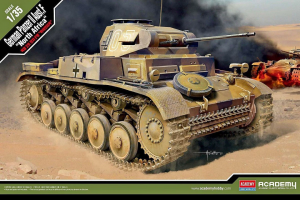 Model Academy 13535 German Panzer II Ausf.F Afrika Corps