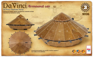Model Academy 18136 Leonardo Da Vinci Armoured Car