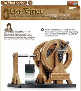 Model Academy 18175 Leonardo Da Vinci Żuraw dźwigniowy
