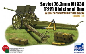 Model Bronco CB35045 Soviet 76.2mm M1936 (F22) Divisional Gun 