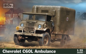 Model Chevrolet C60L Ambulance 1-35 IBG 35040 