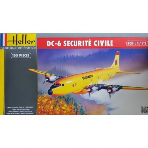 Model Douglas DC-6 Securite Civile Heller 80330