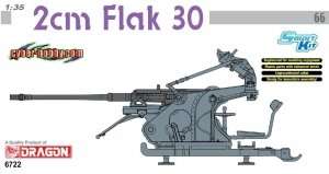 Model Dragon 6722 działko przeciwlotnicze 2cm Flak 30