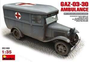 Model GAZ-03-30 Ambulance skala 1:35 MiniArt 35160